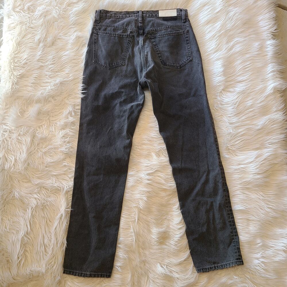Levi's ReDone Jean Black 70's Straight Distressed Grunge Pant Rip 29 Denim NWOT - Picture 5 of 5